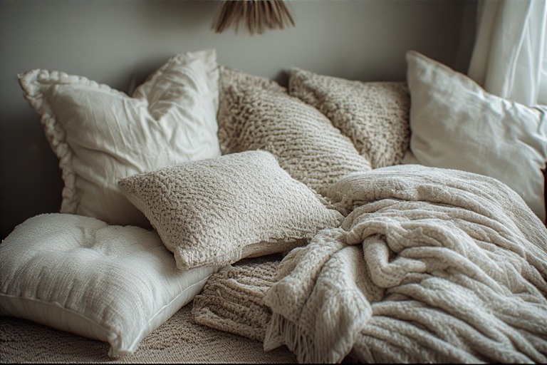 Sudut Rumah yang Lebih Hangat dengan Bantal Kecil dan Selimut Dekoratif: Cara Sederhana Menambah Kelembutan ke Hari